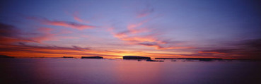 Sunset, Weddell Sea, Antarctica