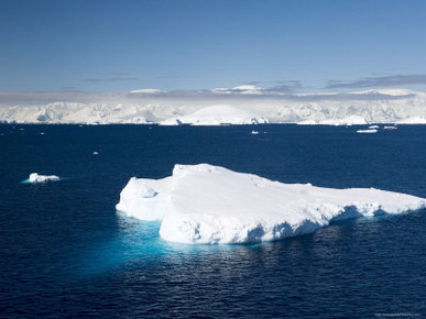 Iceberg, Lemaire Channel, Weddell Sea, Antarctic Peninsula, Antarctica, Polar Regions