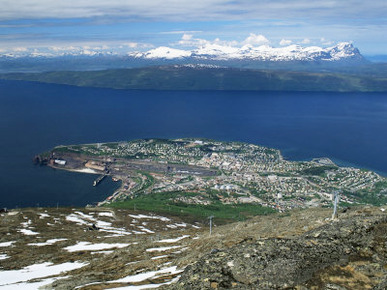 Narvik, the Arctic Highway, Norway, Scandinavia